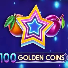Enjoy 100 Golden Coins by Amusnet Interactive – logo hosted on gramsbetonline.com