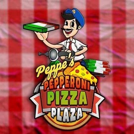 Peppe’s Pepperoni Pizza Plaza logo by Pragmatic Play at GramsBet Casino