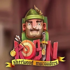Robin Sherwood Marauders slot logo by Yggdrasil at GramsBet Casino