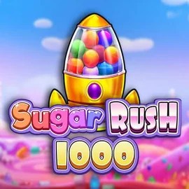 Sugar Rush 1000 logo – Slots by Pragmatic Play at GramsBet Casino