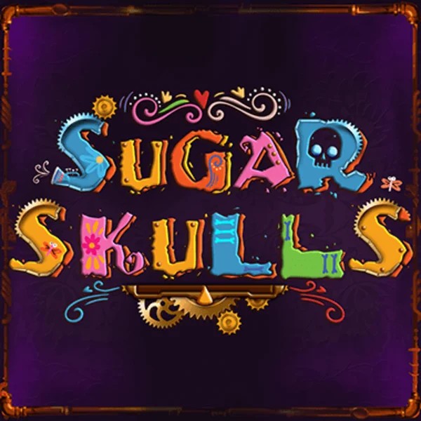 Slots logo of Sugar Skulls from Booming Games at GramsBet Casino