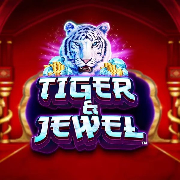 Tiger and Jewel slot visual from Greentube available on gramsbetonline.com
